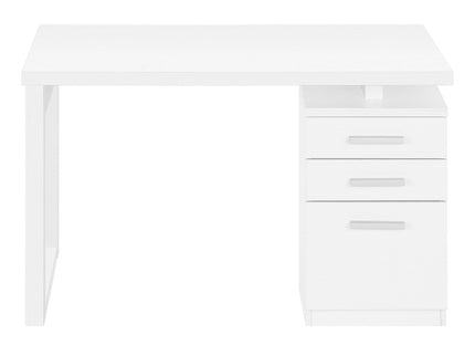 Computer Desk For Home Office Laptop, Left, Right Set - Up, Storage Drawers