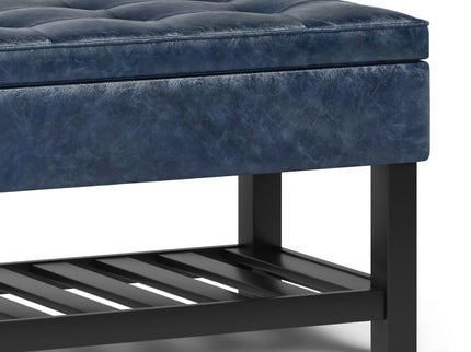 Cosmopolitan - Storage Ottoman Bench With Open Bottom