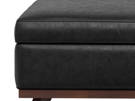 Owen - Multifunctional Square Coffee Table Storage Ottoman
