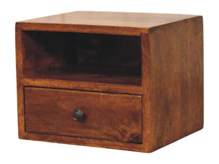 Solis - 1 Drawer Wall Mounted Nightstand