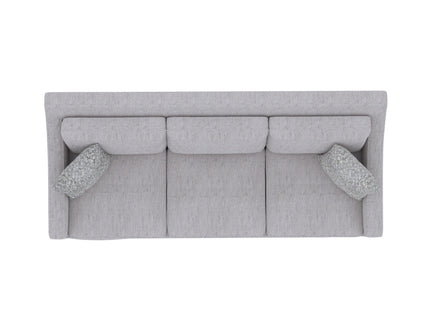 Sofa With Casual Accent - Gray