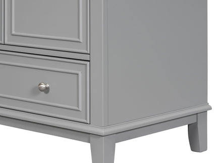 Modern Bathroom Vanity Base Only With Doors And Drawer