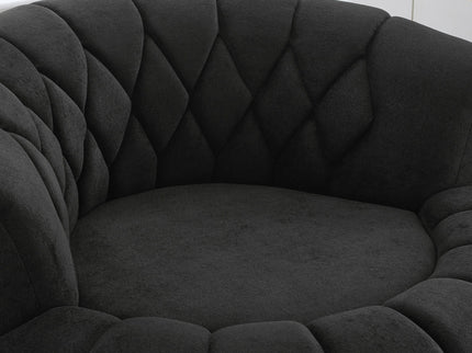 Round Swivel Accent Chair With Rotation