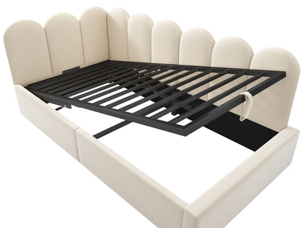Upholstered Daybed With Hydraulic Storage