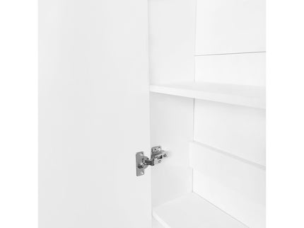 On Trend Multifunctional Tipping Bucket Shoe Cabinet With Storage Shelf & 6 Flip Drawers