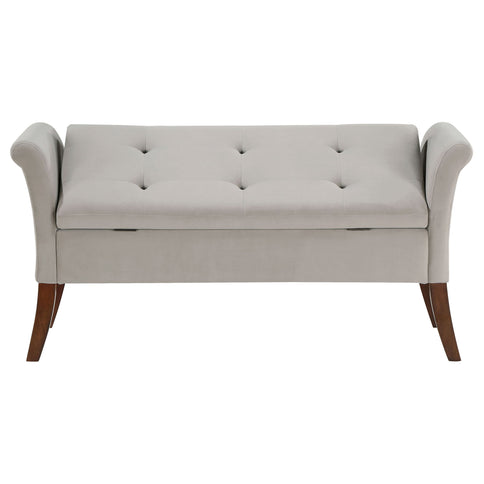 Pasley - Rolled Arm Storage Bench