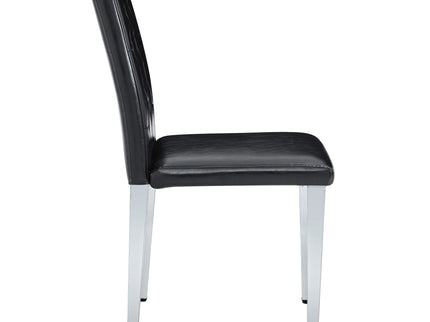 Dining Chairs With Ergonomic Buckle Backrest For Home