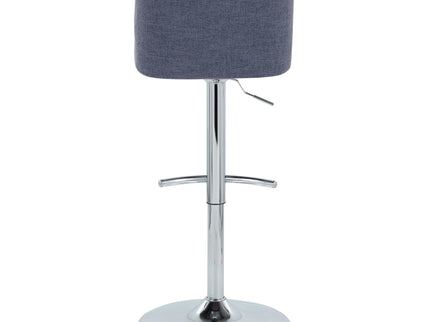 Toriano - Contemporary Adjustable Barstool With Swivel & Rounded T Footrest (Set of 2)