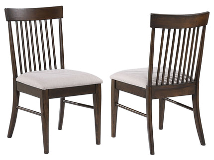 Burns - Dining Side Chairs (Set of 2) - Walnut