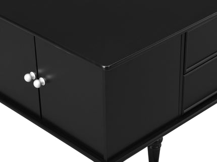 Modern Rectangle Coffee Table With Four Drawers
