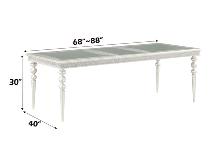 Maverick - Dining Table - Silver