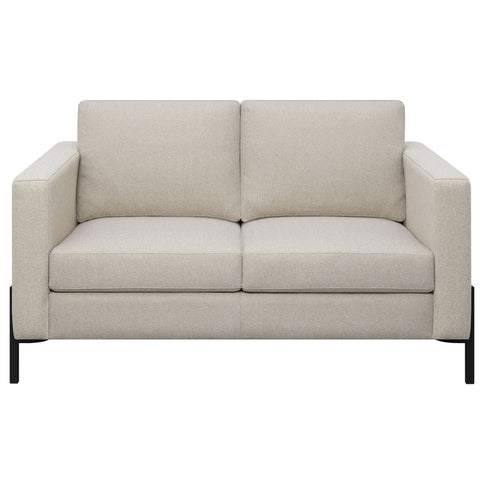 Dulcie - Loose Back Loveseat - Oatmeal
