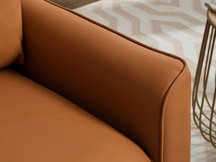 Nordic Retro Light Luxury Upholstered Sofa Chair