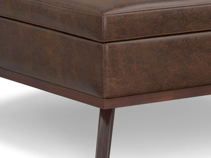 Owen - Multifunctional Square Coffee Table Storage Ottoman