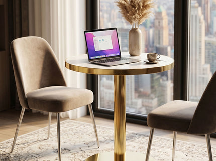 Modern Round Bistro Table