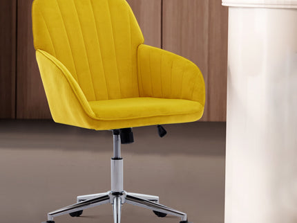 Adjustable Ergonomic Office Chair, Swivel Backrest Seat