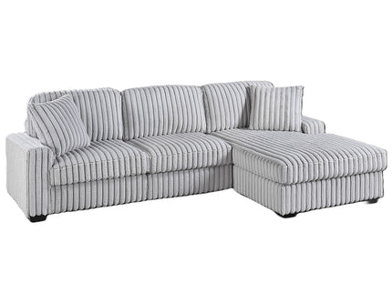 Sectional Sofa Set With Reversible Chaise, Living Room Furniture