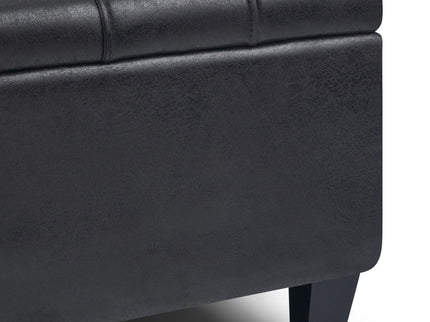 Harrison - Upholstered Coffee Table Storage Ottoman