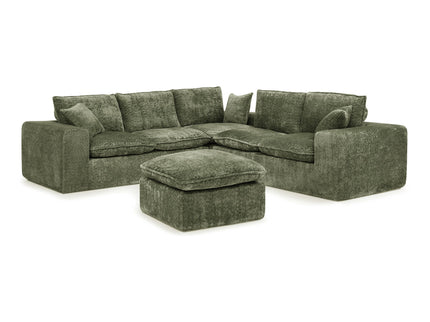 Sectional Sofa With Moveable Ottoman