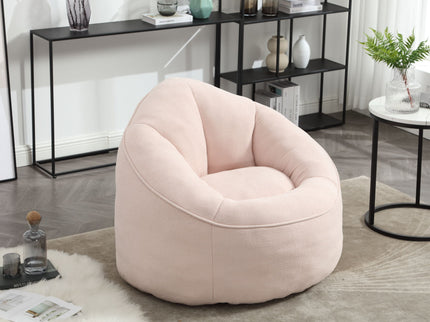 Bedding Bean Bag Sofa Chair High Pressure Foam With Footrest