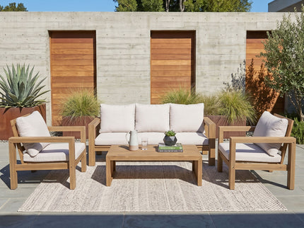 4 Piece Patio Sofa Set