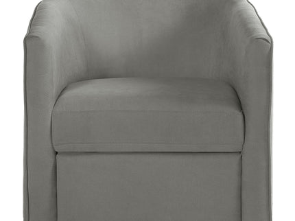 Power Lift Recliner Barrel Shape Reclining Chair With Footrest And Side Pocket