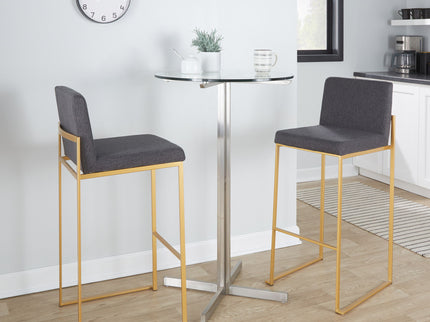 Fuji - Contemporary Design High Back Barstool