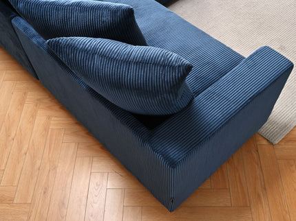 Luxe - Oversized 2 Piece Sectional Couches For Living Room, L Shaped Sofa With Chaise