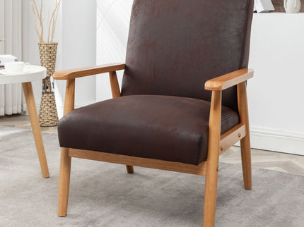 Wide Classic Mid-Century Modern Arm Chair