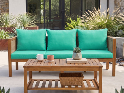 Patio Set Outdoor With Coffee Table And Cushions
