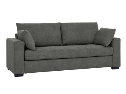 Upholstered Sofa With Toss Pillows - Dark Gray
