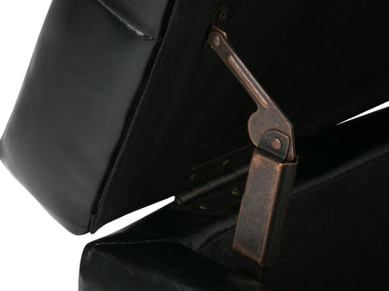 Cosmopolitan - Storage Ottoman - Midnight Black