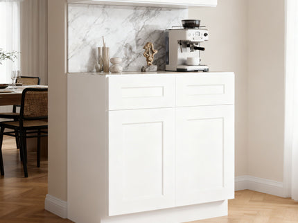 Shaker Base Cabinet With Soft-Close Hinges, Adjustable Shelf