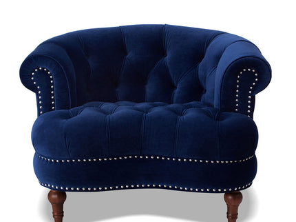 La Rosa - Victorian Tufted Upholstered Accent Chair