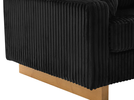 Modern Loveseat Sofa With 4 Pillows