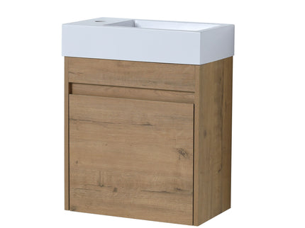 Sink Floating Bathroom Vanity With Soft Close Cabinet Door
