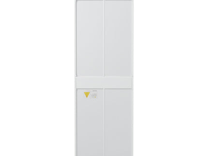 Freestanding Bathroom Vanity Tall With Damping Hinge Doors, Adjustable Shelves - White