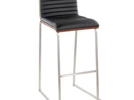 Mason Mara - Contemporary Fixed Height Barstool (Set of 2)