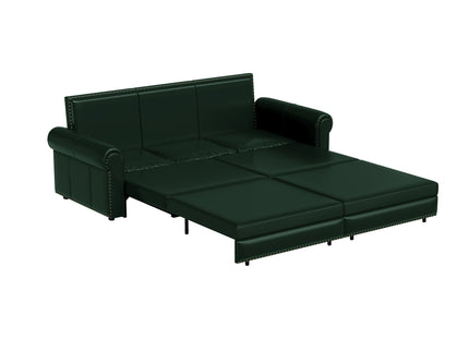 Chesterfield Sofa & Pull Out Bed