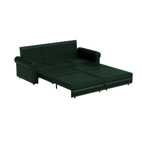 Chesterfield Sofa & Pull Out Bed