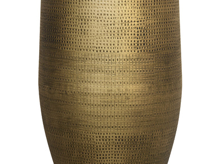 Johnsen - Morse Pattern Accent Table - Antique Brass