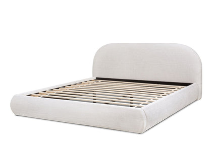 Archie Puffy Grounded - Upholstered Platform Bed