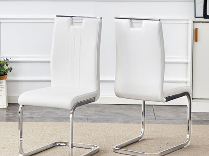 Bow Shaped Chairs, Ergonomic Design, Non Slip Base