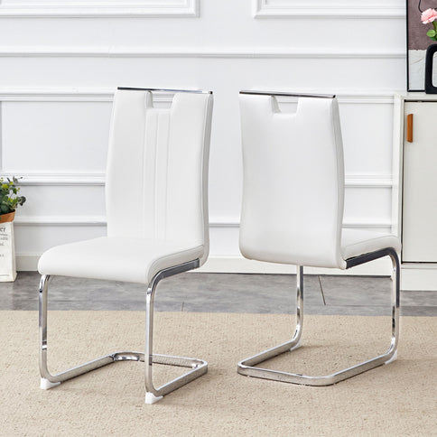 Bow Shaped Chairs, Ergonomic Design, Non Slip Base