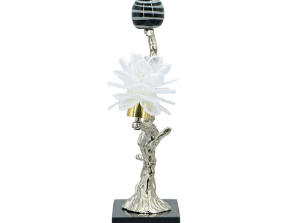 Aluminum Candle Holder With Marble Stand