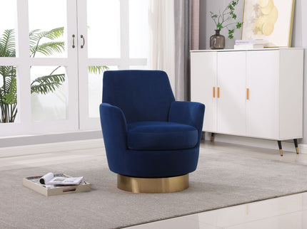 Teddy Swivel Barrel Chair, Swivel Accent Chairs Armchair For Living Room