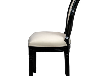 Upholstered & Round Back Dining Chairs (Set of 2)
