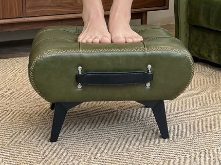 Minimalist Footstool With Hidden Storage