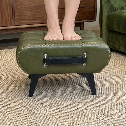 Minimalist Footstool With Hidden Storage