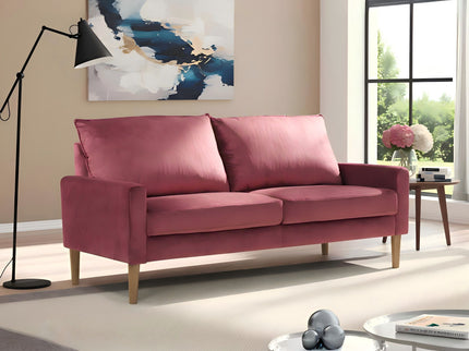Upholstered Loveseat Sofa, 2 Seater Couch For Living Room Apartment